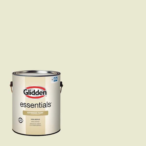 Glidden Essentials 1 gal. PPG1119-1 Magical Melon Flat Exterior Paint