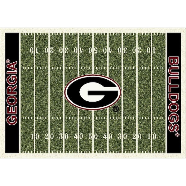 IMPERIAL University of Georgia 4 ft. by 6 ft. Homefield Area Rug