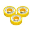 MERCO M44 Threadmaster Yellow GAS LINE ThreadSeal 1/2in x 260in Premium 200 R... 