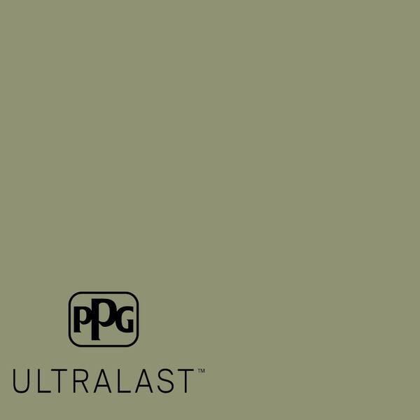 PPG UltraLast 1 qt. PPG1125-5 Hemlock Eggshell Interior Paint and Primer