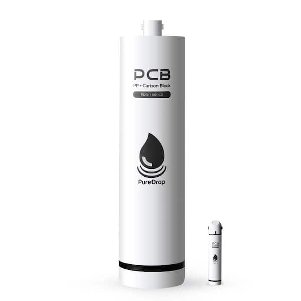 PDR-F16KPCB Composite Replacement Filter Cartridge for PDR-16KPCB Under Sink Water Filter, 16K Gal. High Capacity