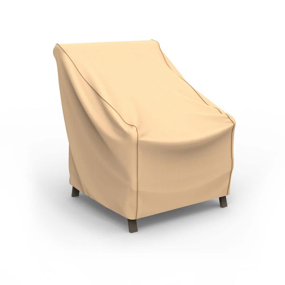 Tan 2 Pack 2-Pack Extra Large Budge P2W02TNNW1-2PK Sedona Patio Chaise Lounge Cover Durable Waterproof