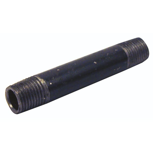 Southland 1/2 in. x 5-1/2 in. Black Steel Schedule 40 Nipple
