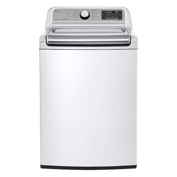 LG 5.2 cu. ft. High Efficiency Top Load Washer in White with Turbo Wash, ENERGY STAR
