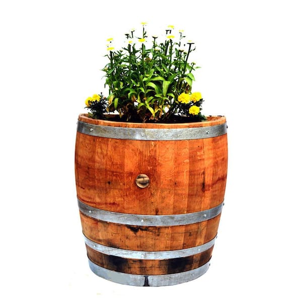 Extra Large - Wood - Plant Pots - The Home Depot