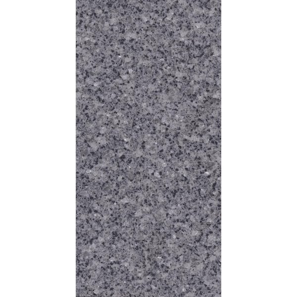 Solid Surface Countertop Sample in Volcanic Ice