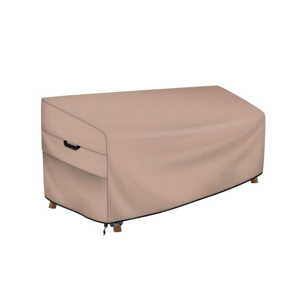 58 in. W x 28 in. D x 35 in. H Waterproof Outdoor Sofa Cover, Heavy Duty Patio Bench Covers, Brown price history on PriceWatchPro