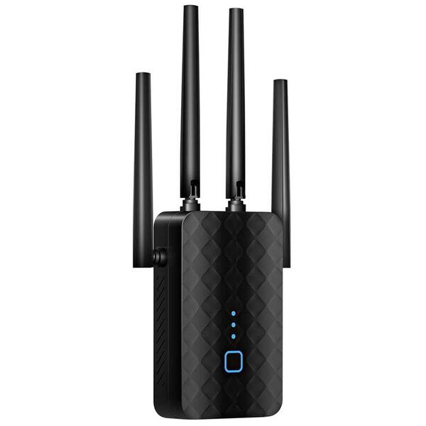 thumbnail image 2 of Zodthod WiFi Extender Booster - 6 Antenna, Up To 10000 Sq.ft Coverage, 1200Mbps Dual Band, Latest Version 2 of 8