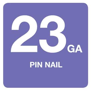 3/4 in. x 23-Gauge Glue Collated Bright Pin Nails (2000 per Box)