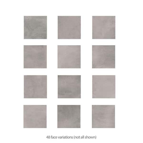 Laverton Taco Gris 2 in. x 2 in. Porcelain Floor and Wall Tile (0.5 sq. ft./Case)