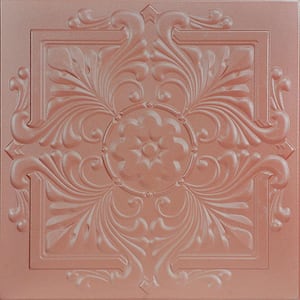 Victorian 1.6 ft. x 1.6 ft. Foam Glue Up Ceiling Tile in Tea Room (2.67 sq. ft./Each)