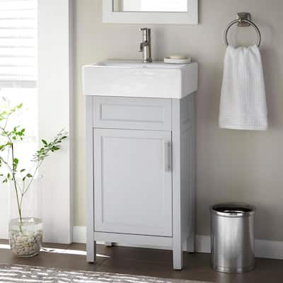 18 Inch Vanities Bathroom Vanities Bath The Home Depot