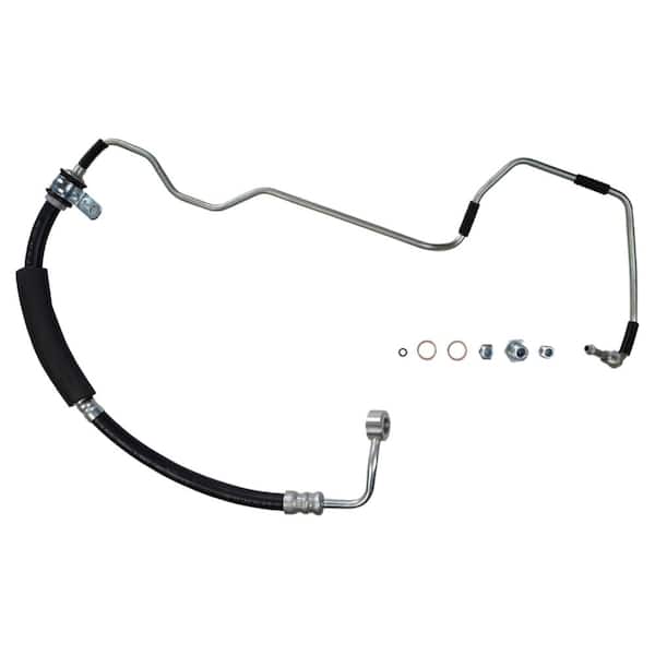 Sunsong Power Steering Pressure Line Hose Assembly - Pump To Rack