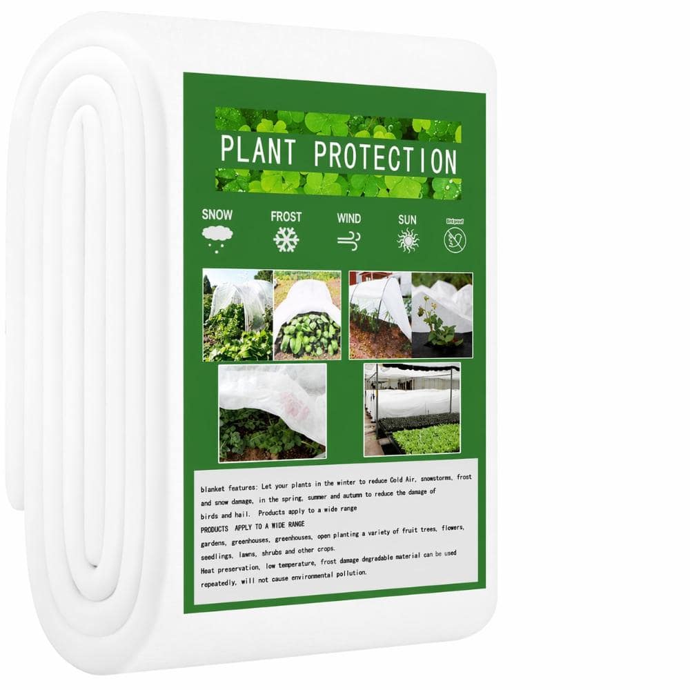 10x33 ft White Non-Woven Sun Shade Cloth for Garden 1.2 oz/yd Thick Plant Cover for Vegetables Outdoor Plants price history on PriceWatchPro