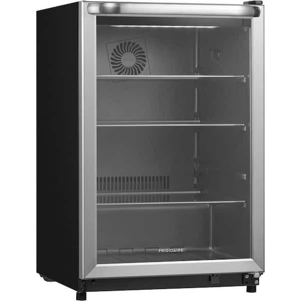 21.5 in. 144 Can Beverage Cooler in Stainless Steel with Precise Temperature Control