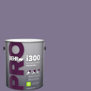 1 gal. #650F-5 Purple Statice Eggshell Interior Paint