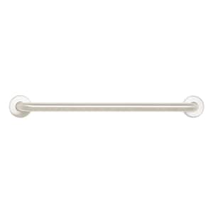 30 in. x 1-1/4 in. Dia Stainless Steel Wall Mount ADA Compliant Bathroom Shower Grab Bar in Satin