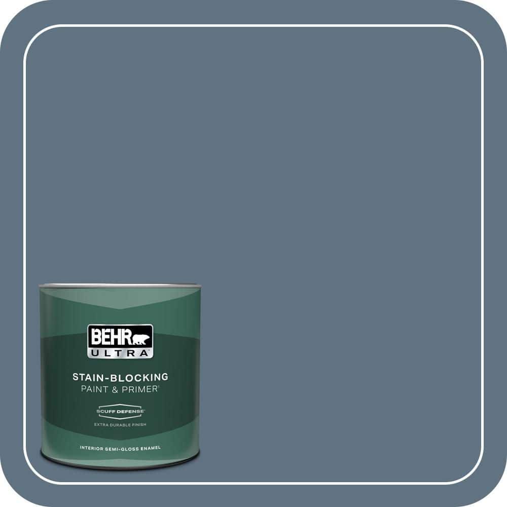 1 qt. #560F-6 Windsor Haze Extra Durable Semi-Gloss Enamel Interior Paint & Primer price history on PriceWatchPro