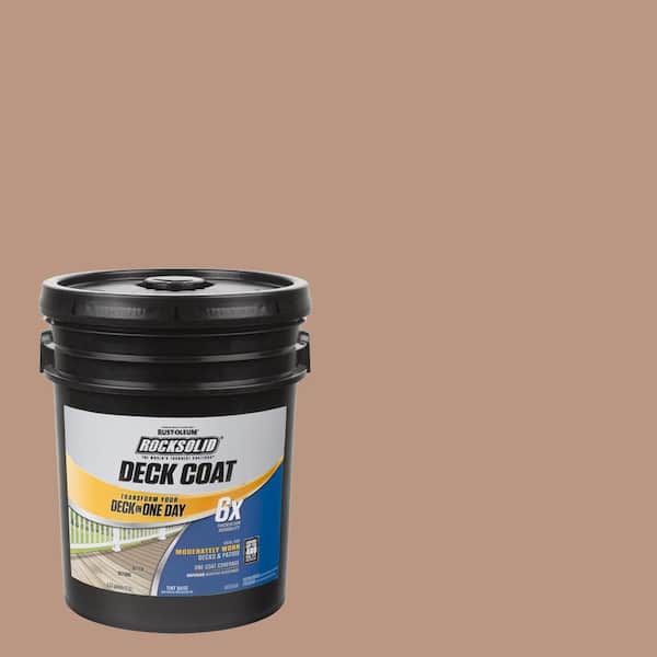 5 gal. Buckskin Exterior 6X Deck Coat
