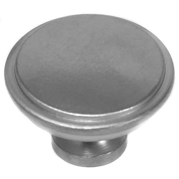 Grace 1-1/4 in. Satin Nickel Round Cabinet Knob