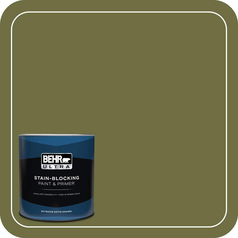 1 qt. #400D-7 Jungle Trail Satin Enamel Exterior Paint & Primer price history on PriceWatchPro