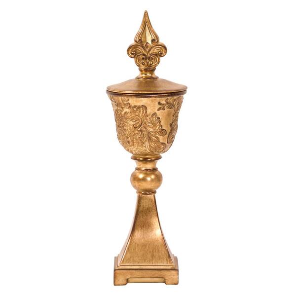 Unbranded Ornate Gold Chalice Decorative Urn