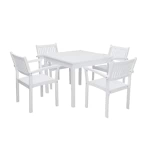 Bradley 5-Piece Wood Outdoor Dining Set