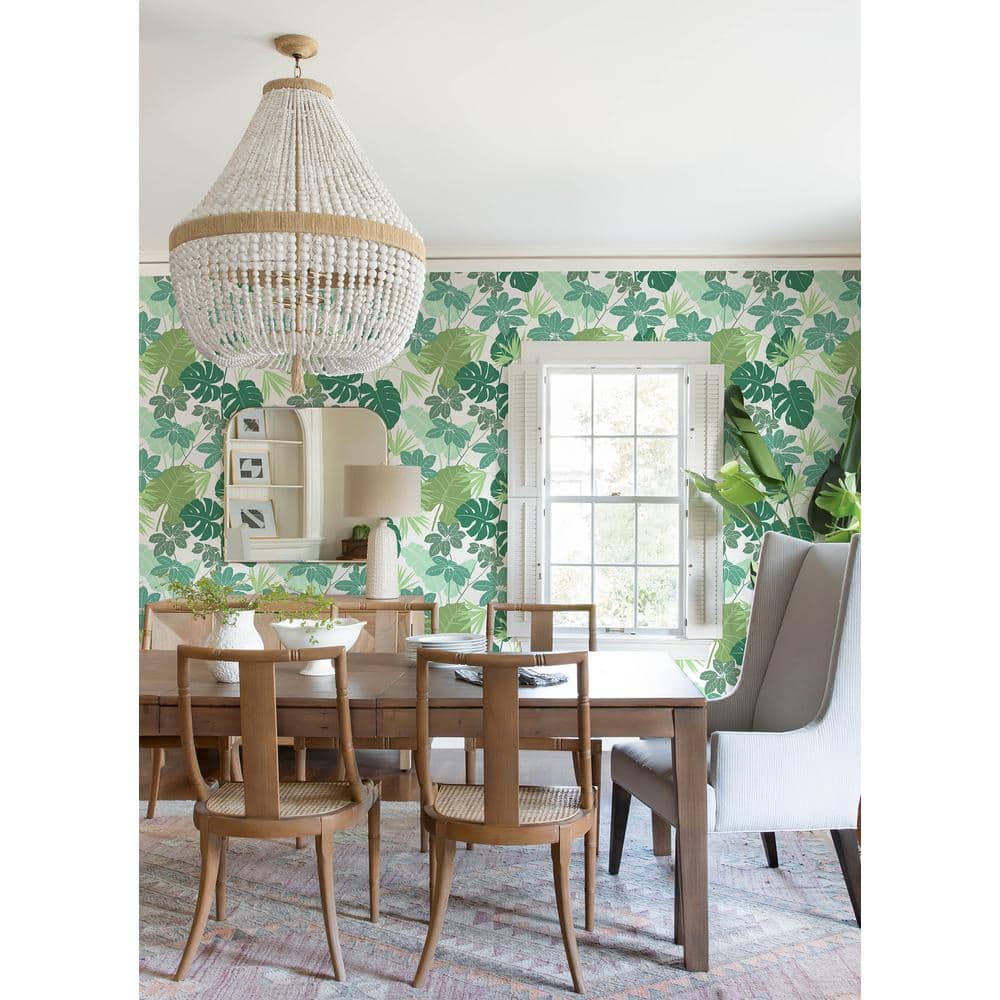 Medellin Green Rainforest Non-Woven Wallpaper Roll