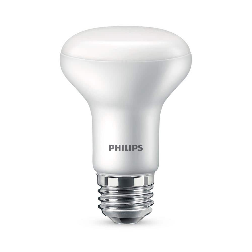 Philips 45-Watt Equivalent R20 Ultra-Definition Dimmable E26 LED Light Bulb  Soft White with Warm Glow 2700K (1-Pack) 576496 - The Home Depot