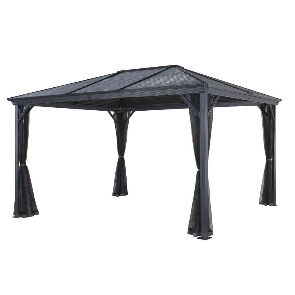 Sojag VENTURA #93D GAZEBO 10 ft. x 14 ft. STEEL ROOF 500-9165159