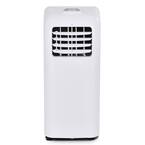 8000 BTU Portable Air Conditioner and Dehumidifier Function Remote in White with Window Kit