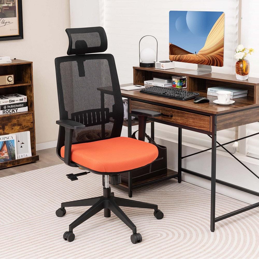 Costway Mesh Office Chair Big Tall Rolling Ergonomic