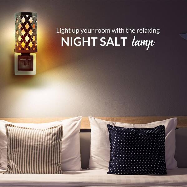 himalayan salt night light plug in