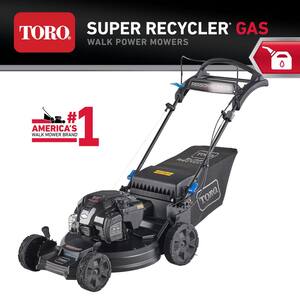 21 in. Super Recycler 7.25 ft. lbs. Gross Torque Briggs and Stratton Gas Recoil Start Walk Behind Push Mower