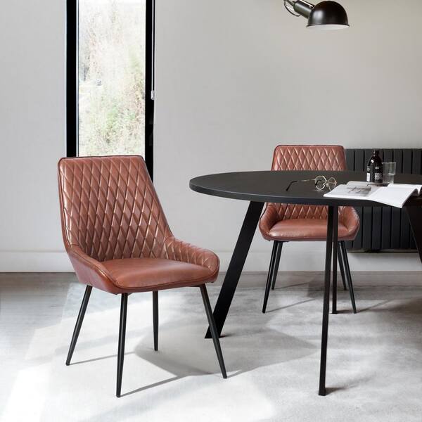 brown velvet dining chairs