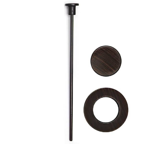 PF Waterworks EasyPOPUP Oil Rubbed Bronze Bathroom Sink Pop Up Drain | PF0734-ORB-GR-NO-WS