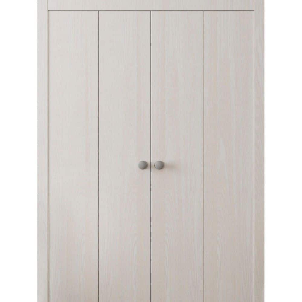 3011 96 in. x 96 in. Sold Core Ash Franko Color Wood Bi-fold Door with Hardware price history on PriceWatchPro