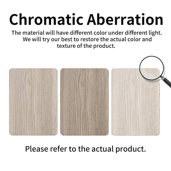 23.60 in. W x 18.90 in. D x 23.00 in. H Floating Wall-Mounted Bath Vanity in White Oak with Ceramic Top