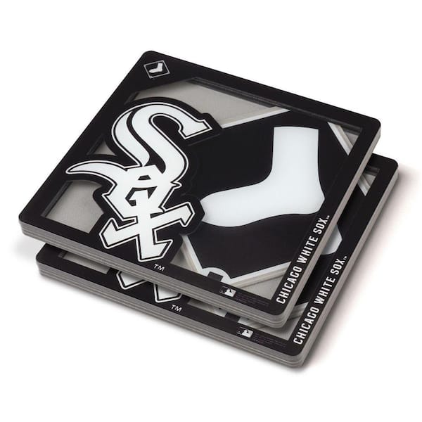 MLB Chicago White Sox 3D Logo Series Coasters