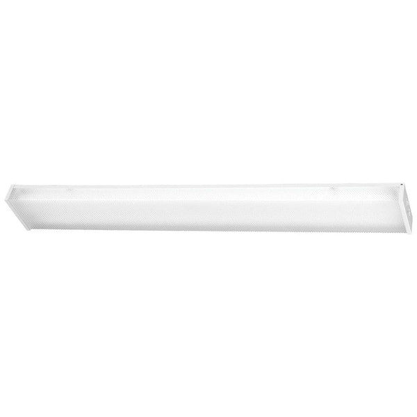 Minka Lavery 2-Light White Utility Ceiling Flushmount