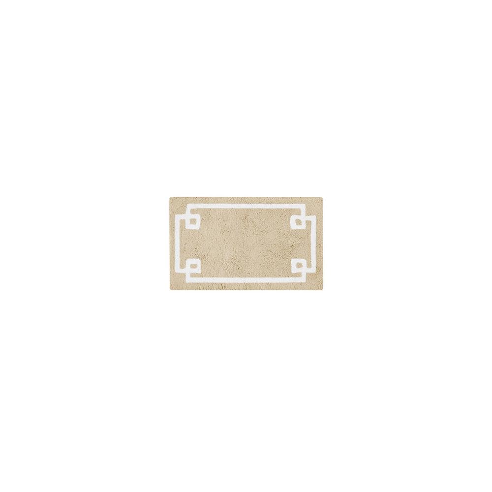 20 in. x 30 in. Beige Cotton Tufted Bath Rug price history on PriceWatchPro