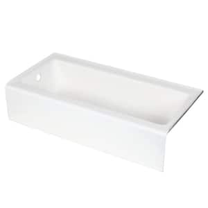 Bellwether 60 in. x 30 in. Soaking Bathtub with Left-Hand Drain in White