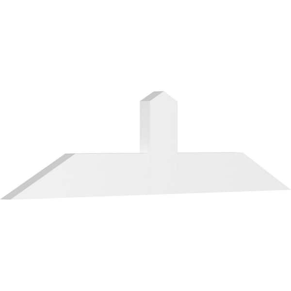 Ekena Millwork Portland 60 in. W x 15 in. H x 2 in. D Signature Polyurethane Bracket