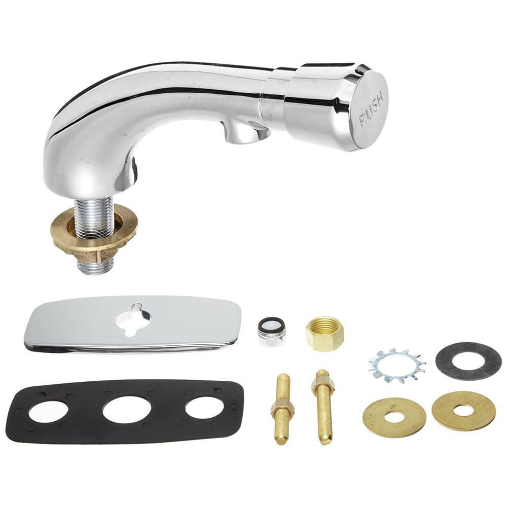 UPC 670240480414 product image for Aquaspec Single Hole Single-Handle Basin Metering Faucet in Chrome | upcitemdb.com