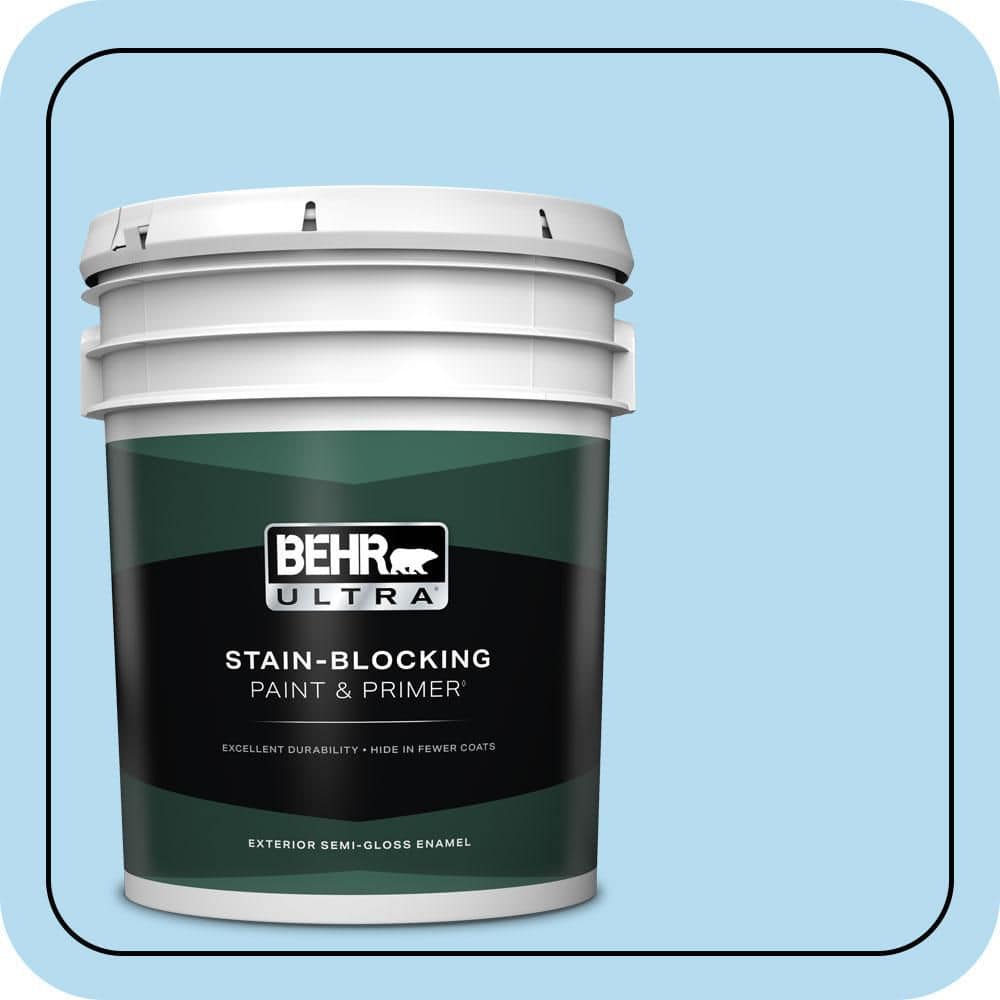5 gal. #P500-2 Seashore Dreams Semi-Gloss Enamel Exterior Paint & Primer price history on PriceWatchPro