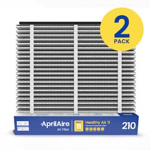 20 in. x 25 in. x 4 in. 210 MERV 11 Pleated Filter for Air Purifier Models 1210, 1620, 2210, 2216, 3210, 4200 (2-Pack)