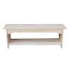 International Concepts Unfinished Bench BE-48 - The Home Depot