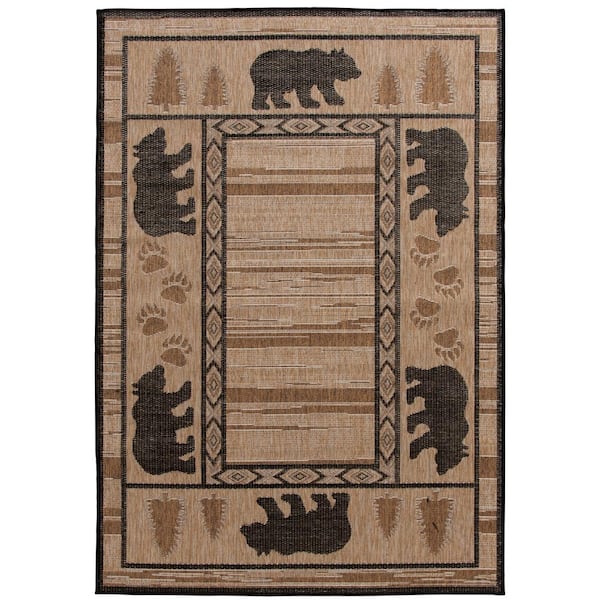 Multi 8.2 ft. x 12 ft. Ruby Creek Indoor/Outdoor Area Rug