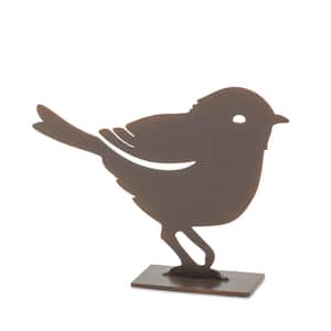 Metal Bird Figurine Set of 6