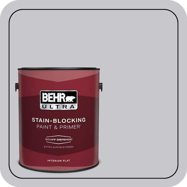 BEHR ULTRA 1 gal. #N550-2 Centre Stage Extra Durable Flat Interior Paint & Primer